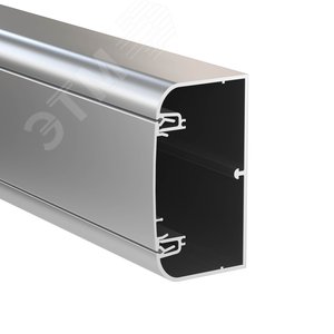Кабель-канал 90x50 алюминиевый серый металлик IN-Liner AERO