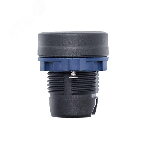 Головка кнопки плоская прозрачная без фиксации, белая - фото 3