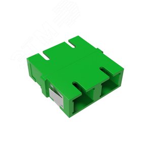 Адаптер SC/APC-Duplex TOP OS2 зеленый