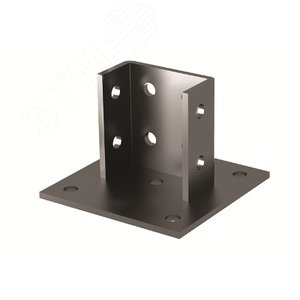 Крепление к потолку для двойного С-образного      профиля 41х41, горячеоцинкованное - фото 1