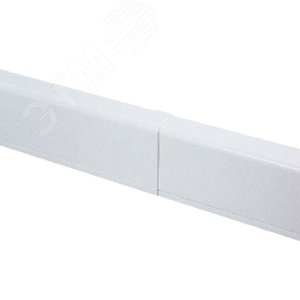 Изображение товара Накладка на стык для плинтусного короба 100х40мм белая (шт)