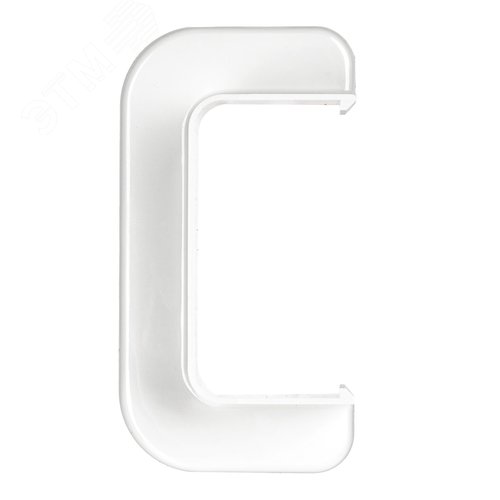 Прямой ввод в стену для короба 70х40 мм (розница, 1 шт в пакете) - фото 2