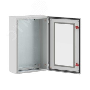 Щит с монтажной панелью ЩМП 600x400x200мм  серия ST c прозрачной дверью - фото 2
