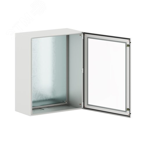 Корпус навесной уличный ST Outdoor с М/П с прозрачной дверью ВxШxГ 1000x800x400 мм, IP66 - фото 2