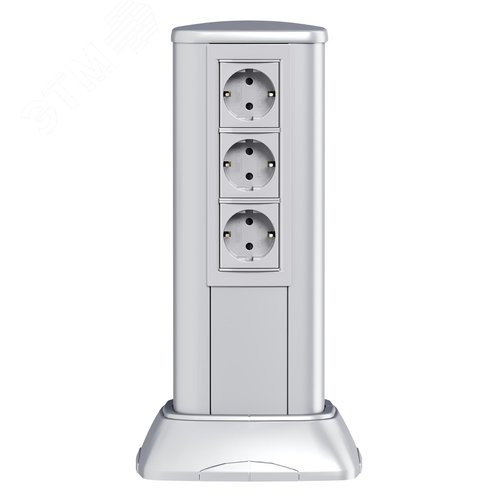 Розетка силовая 2Р+Е, со шторками, ЭУИ Вива (Viva) - фото 5