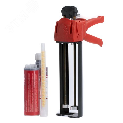 Изображение товара Комплект (пена двухкомпонентная огнестойкая DN1201 - 2 шт., пистолет DN1202) (кмп)