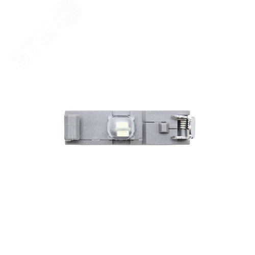 Контактный блок с клеммными зажимами под винт со светодиодом на 220В, белый - фото 3