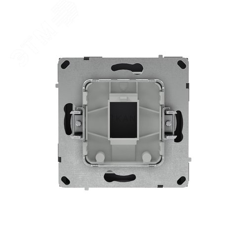 Вывод кабеля из стены, KANT, черный уголь - фото 3