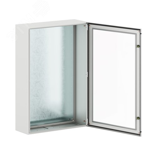 Корпус навесной уличный ST Outdoor с М/П с прозрачной дверью ВxШxГ 1200x800x300 мм, IP66 - фото 2