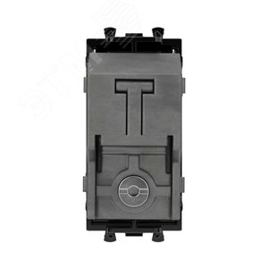 Avanti Розетка TV оконечная модульная,  Черный квадрат, 1 модуль - фото 4