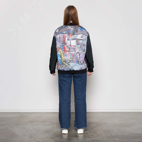 Бомбер, размер L - фото 6