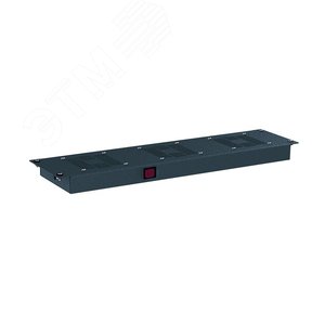 Изображение товара Модуль потолочный 3 вентилятора для крыши 800 RAL9005 (шт)