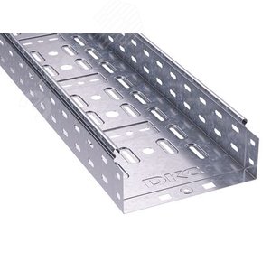 Изображение товара Лоток перфорированный 150х100х3000 цинк-ламельный (м)