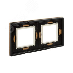 Рамка из натурального дерева, ''Avanti'', беленый дуб, 4 модуля - фото 4