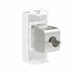 Avanti Компьютерная розетка RJ-45 без шторки      модульная кат.6е экранированная Белое облако 1    модуль - фото 3