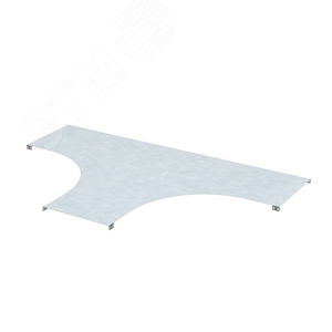 Крышка на ответвитель Т-образный 500мм цинк-ламельная - фото 1