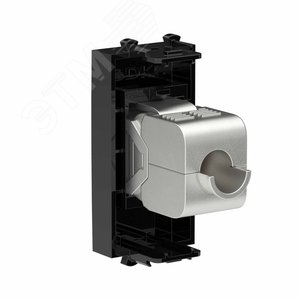 Avanti Компьютерная розетка RJ-45 без шторки      модульная кат.6 экранированная Черный квадрат 1   модуль - фото 4