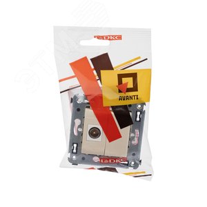 Avanti Розетка TV в стену оконечная ''Ванильная   дымка'' - фото 5