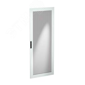 Дверь одностворчатая перфорированная для шкафов IT CQE 42U шириной 800 мм сер