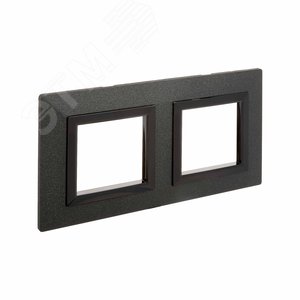 Рамка из металла, ''Avanti'', графитовая, 4 модуля - фото 2