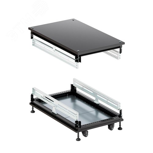 Крыша основание сплошные IT-CQE 600x800, RAL9005 - фото 2