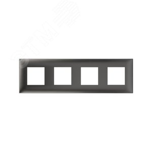 Avanti Рамка ARTLEBEDEV, , Серый жемчуг, 8 модулей - фото 1