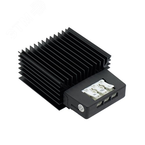 Обогреватель в чёрном алюминиевом корпусе 15 Вт, 24 В DC - фото 3