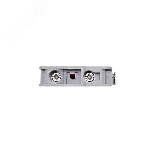 Контактный блок с клеммными зажимами под винт со светодиодом на 220В, красный - фото 4