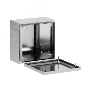 Корпус клеммный SDI, нержавеющая сталь AISI316, ВхШхГ 200x200x120 мм - фото 2