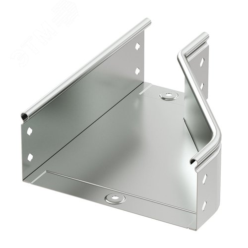 Переходник RRS левосторонний 400/200 H100 в комплекте с крепежными элементами и соединительными пластинами - фото 2