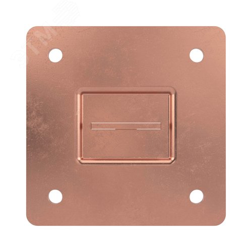 Держатель для плоской кровли металлический 150 мм медь - фото 4