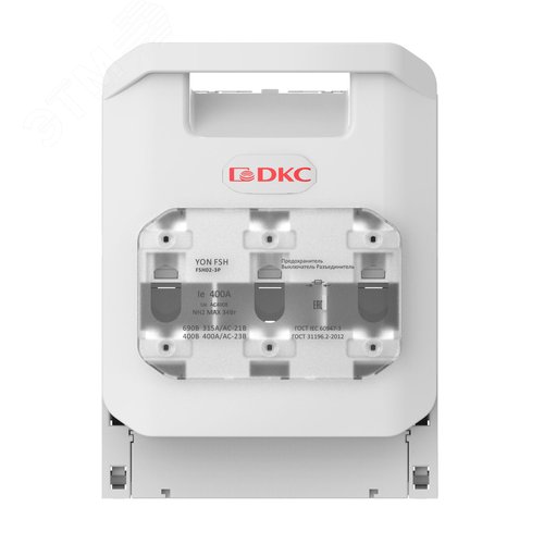 Предохранитель Выключатель Разъединитель Горизонтальный 400А 3P крепление на монтажную плату - фото 2