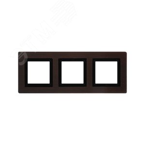 Изображение товара Рамка из натурального дерева, ''Avanti'', венге, 6 модулей (шт)