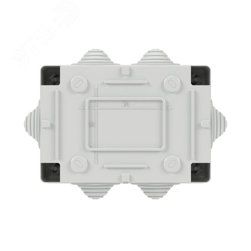 Коробка уравнивания потенциалов 12 зажимов 6 вводов, 25 мм 120х80х50 мм IP55 - фото 4