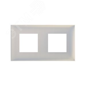 Avanti Рамка ARTLEBEDEV, , Белый жемчуг, 4 модуля - фото 1