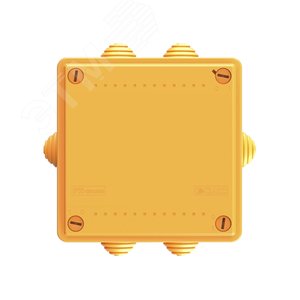 Коробка пластиковая FS с кабельными вводами и клеммниками  IP55 100х100х50мм  5р  450V 10A  6мм.кв. FSB11506 DKC - 5