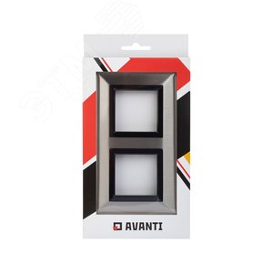 Рамка из металла, ''Avanti'',  никелированная, 4 модуля - фото 5