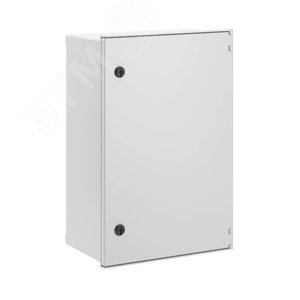 Цельный навесной шкаф из фибергласа без МП со сплошной дверью 600х500х230 (ВхШхГ) мм CN50659 DKC