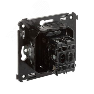 Avanti Механизм управления рольставней в стену    Черный квадрат - фото 4