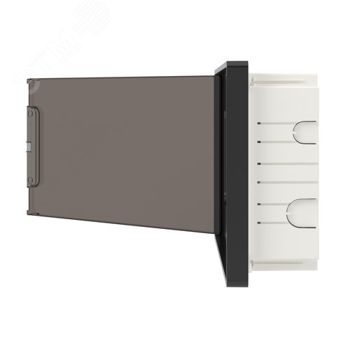 Щиток 18 мод встраиваемый Фрейм (FRAME), черный, с тонированной дверцей, с 2 шинами PEN на 8 и 10 отв. - фото 5