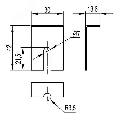 Держатель крышки цинк-ламельный - фото 2