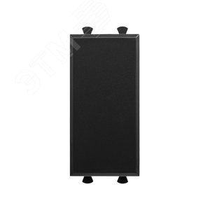 Avanti Заглушка модульная, , Черный матовый, 1 модуль - фото 1