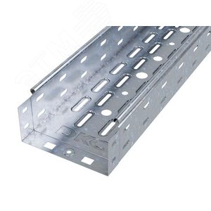 Изображение товара Лоток перфорированный 150х80 L=2000мм цинк-ламельный (м)