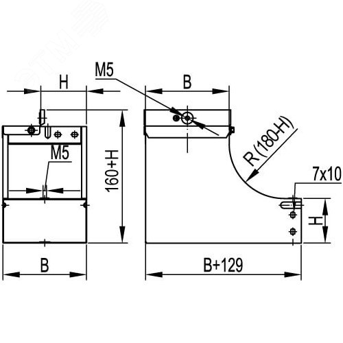 Трансформатор тока CT50 750A, класс 0.2, 10ВА - фото 2
