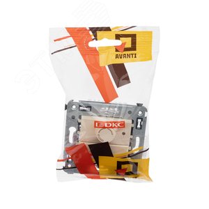 Avanti Диммер поворотный в стену Ванильная дымка - фото 5