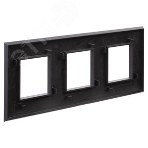 Avanti Рамка ARTLEBEDEV, , Черный матовый, 6 модулей - фото 4