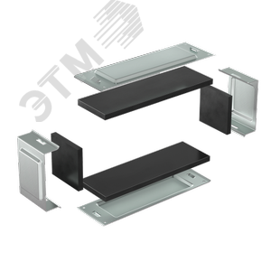 Комплект для обеспечения степени защиты IP44 в местах соединения секций лотков  500х50 - фото 1