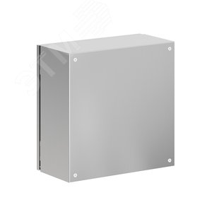 Корпус навесной STH с М/П, нержавеющая сталь AISI304, ВхШхГ 400x400x200 мм, без фланца - фото 3