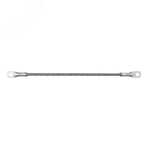 Изображение товара Заземляющий проводник, 750 мм, алюминий 50 мм2, М10 (шт)