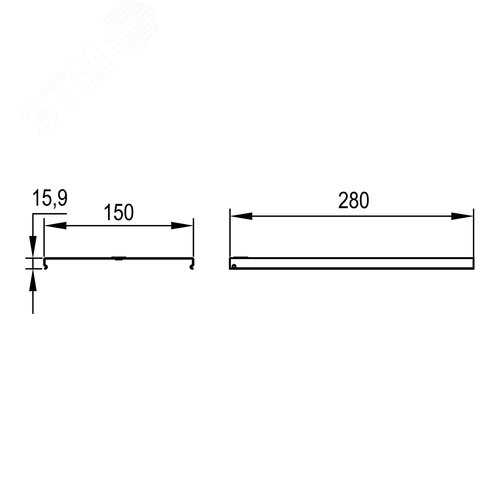 Крышка на угол CDSD/CDSS 90 вертикальный внеш. переходник осн.150, горячеоцинкованная в комплекте с метизами и пластинами PTCE - фото 3